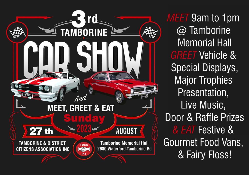 Tamborine Car Show 2023 - Tamborine Bulletin